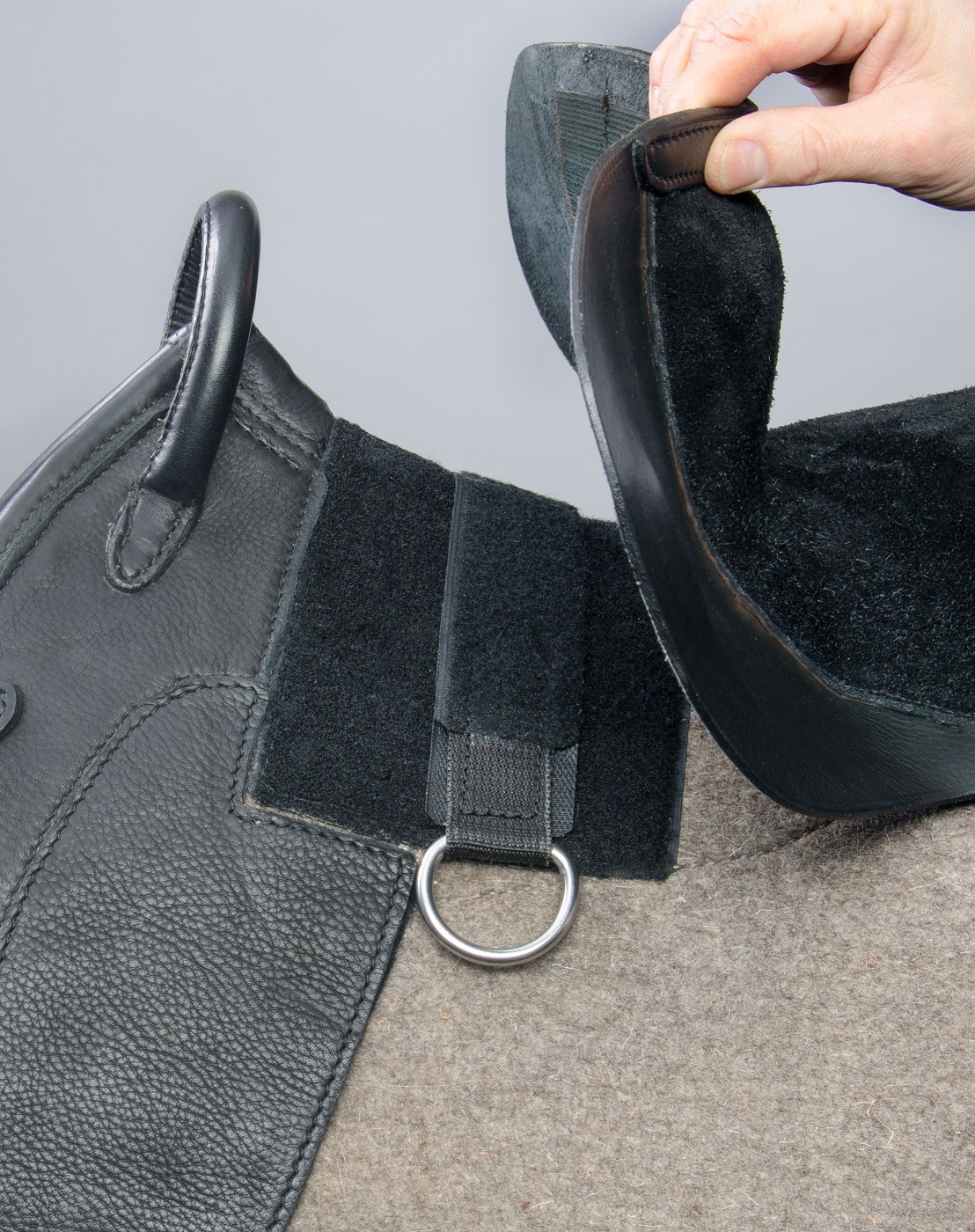 Filzsattel Sitzteil ohne Keil klein ohne Logo