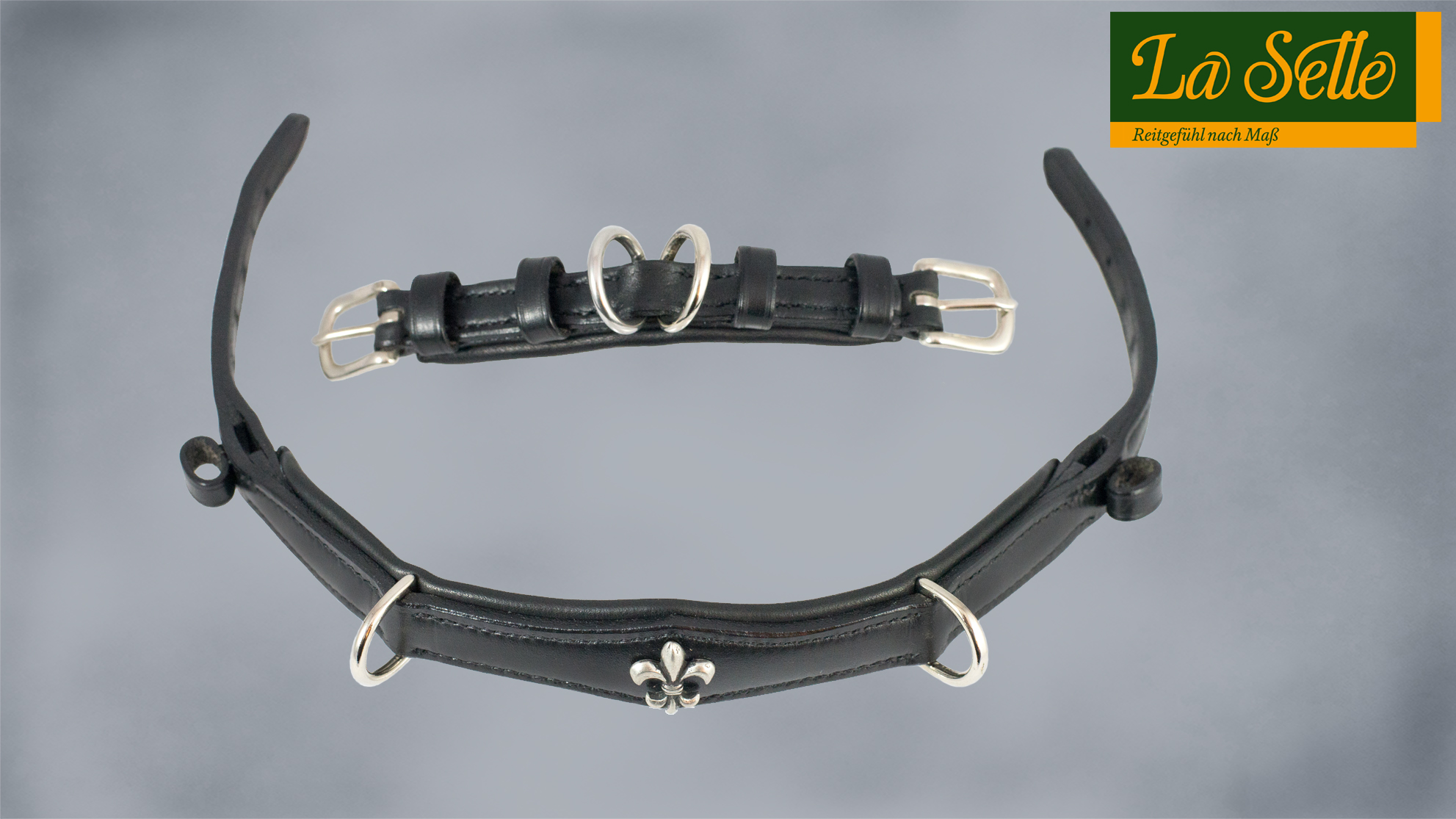 3 Nasenriemen groß mit Logo