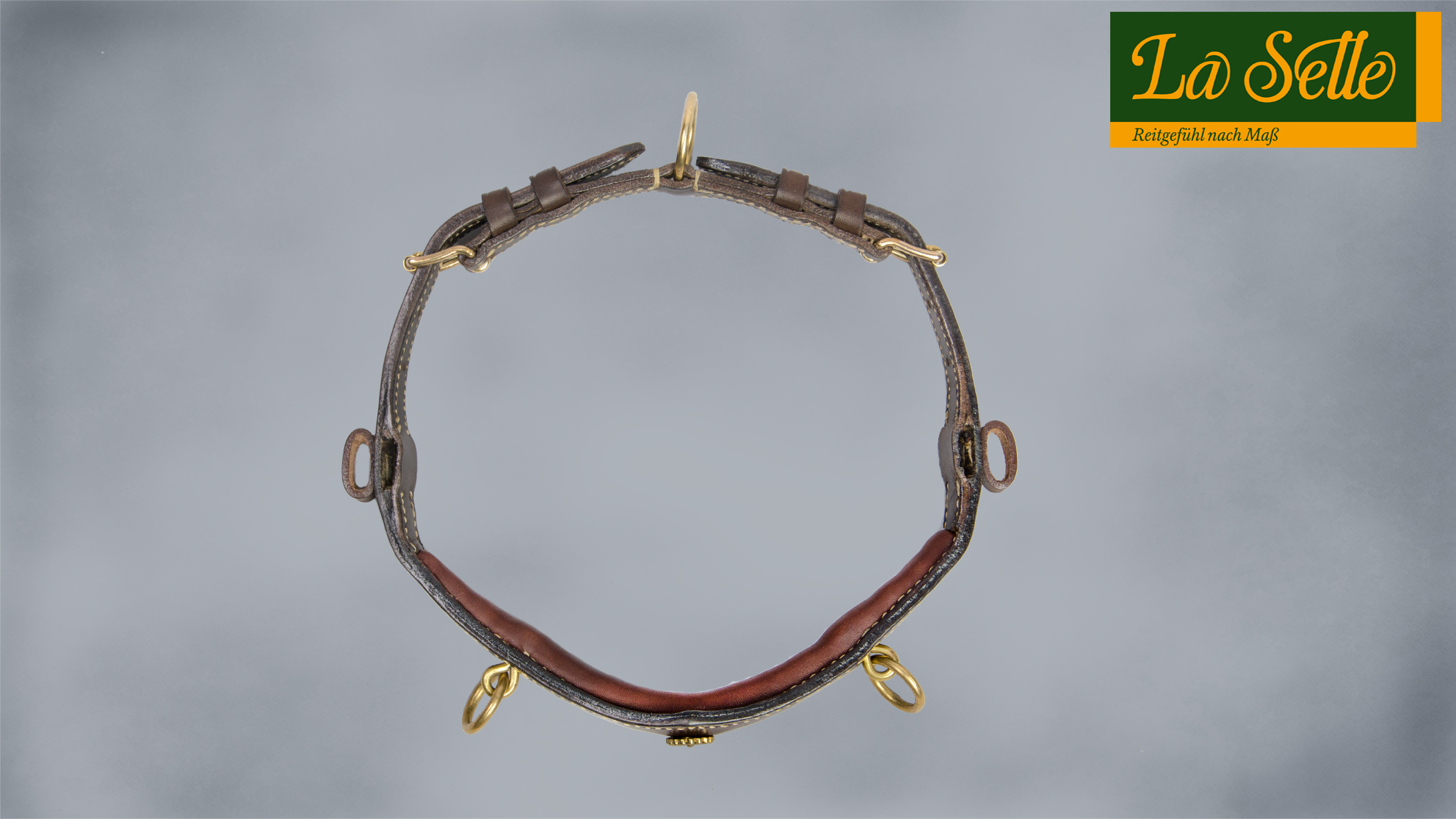 Nasenkette f.Zaum v.oben groß m.Logo