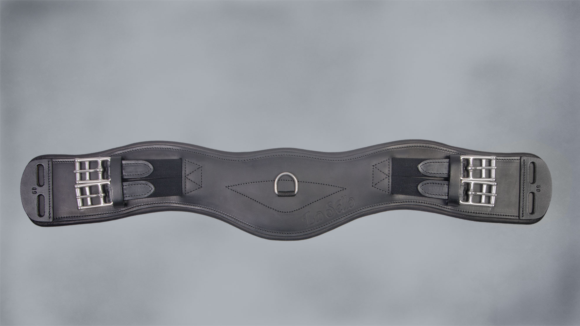 Mond Bauchgurt schwarz klein ohne Logo